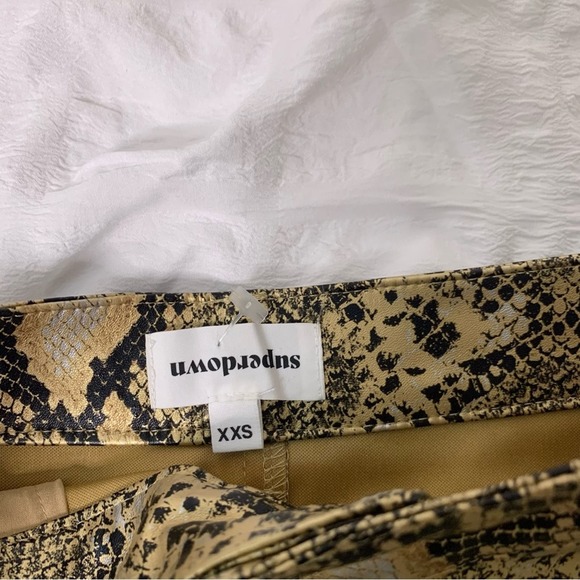 New Superdown Snakeskin Skirt - Picture 6 of 9